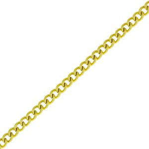 Gouden Gourmette Ketting 2 mm 45 cm 18 karaats