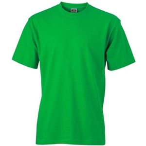James and Nicholson - Unisex Medium T-Shirt met Ronde Hals (Groen)
