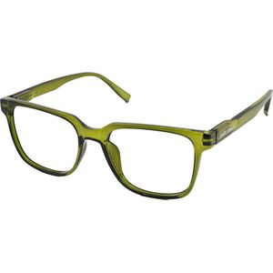 Vertebril / Vista Bonita CUBO / Sterkte -0.50 / Kleur groen / GEEN LEESBRIL / Bril op afstand voor DAMES en HEREN / Unisex & lichtgewicht / Hoogwaardig MIN glas voor bijziendheid / Bril voor veraf – myopie / Incl. etui en doekje