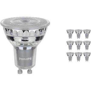 Voordeelpak 10x Philips LEDspot Waarde GU10 6.2W 940 36D (MASTER) | Dimbaar - Beste Kleurweergave - Koel Wit - Vervangt 80W