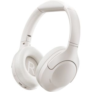 Xssive H11 Draadloze Over-Ear Koptelefoon met Active Noise Cancelling & Transparency Mode - 60+ Uur Batterij - 9 EQ Modi & ANC - Wit