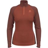 Odlo Natural Lange Mouwen Basislaag Bruin M Vrouw