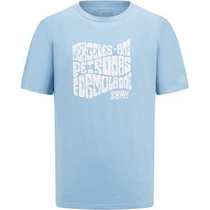 Mercedes-Amg Petronas Fanwear Retro Tee blue L