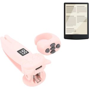 Remote Control Page Turner, Bluetooth Page Turner Clicker for Electronic Book Phone Tablet, Portable Camera Video Recording External Triggers for Android for IOS (PINK)