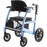 Triumph - Prestige - Rolstoel & Rollator 2-in-1 - Sky Blue