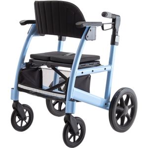 Triumph - Prestige - Rolstoel & Rollator 2-in-1 - Sky Blue