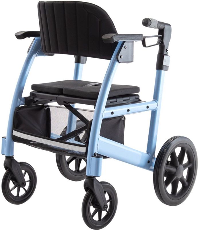 Triumph - Prestige - Rolstoel & Rollator 2-in-1 - Sky Blue