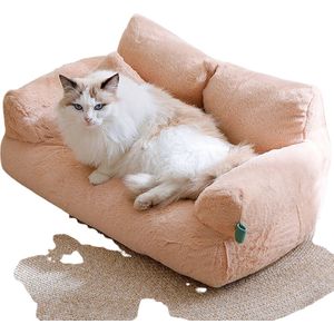 Betaalbare Goederen® Luxe Kattenbed L - 66x53 cm - Kattenmand - Kattenbench - Katten Bed - Kattenspeelgoed - Kat