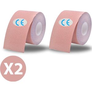 CREATE PERFORMANCE - Kinesiotape - Fysio Tape - Sport tape - 2 Stuks - Beige