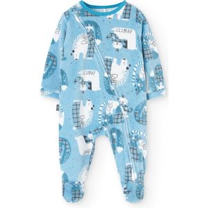 Boboli Velour Play Printed Boxpak Roze 1 Months