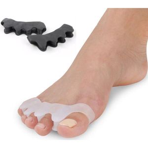 Scoby - Teencorrectie - Teenspreiders - Zwart - 2 Stuks