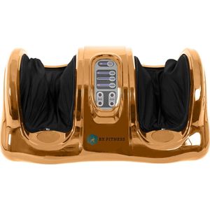 Voetmassage Apparaat 3D Goud - Shiatsu Massage - Compressie Massage - Stimuleert de bloedsomloop - Masseert en Ontspant de Voeten - Recover Massage - Merk: BX Fitness® - 40 Watt