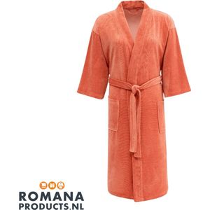 Romana Products Kimono Micro - Velvet Peach - Unisex Luxe Loungewear - Maat L/XL