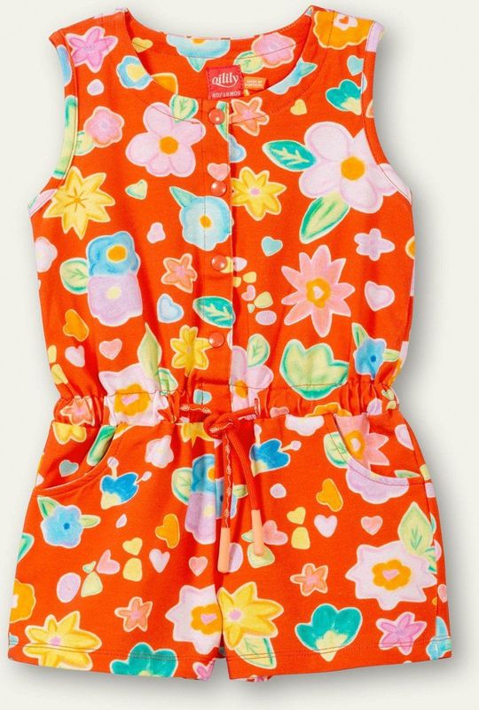 Oilily Picture - jersey - Meisjes - Oranje - 110/5yr