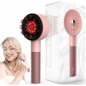 OLIEO - Scalp Massager Pro - Elektrische Haarborstel - Roze - Hoofdmassage Apparaat