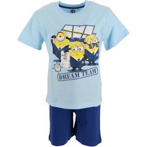 Pyjama - Kinderpyjama met korte mouwen en korte broek - Shortama - Minions - 98/104 - 3/4 Jaar