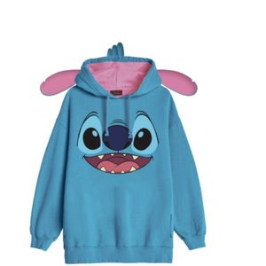 Lilo & Stitch Stitch Dames Trui met capuchon - blauw - S