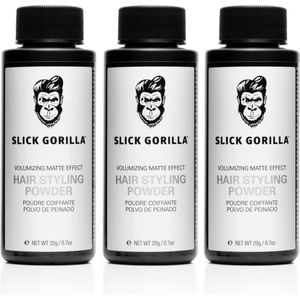 Slick Gorilla Hair Styling Powder 20 gr. - 3 stuks