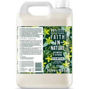 Faith in Nature Zeewier & Citrus Shampoo - 5L