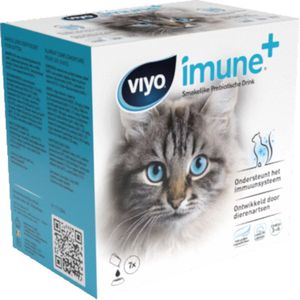smakelijke vloeibare snack voor katten viyo 100 % naturel, lekker en versterkend 7 zakjes