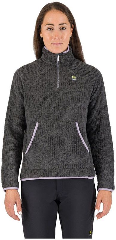 Karpos - Rocchetta - Fleece - Grijs - Halve Rits - Vrouw