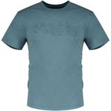 Guess - Bsc Guestack - T-shirt - Blauw - Korte Mouwen