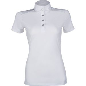 HKM wedstrijdshirt Premium White - maat L