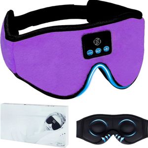 Equivera Slaapmasker Bluetooth - Slaap Koptelefoon - Bluetooth Slaapmasker - Oogmasker Slaap - Slaapmasker met Speakers - Slaap Koptelefoon - Hoofdband - Slaapmasker - Voor een fijne nachtrust!