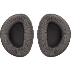 Somstyle Oorkussens Geschikt Voor Sennheiser RS160 / RS170 / RS180 / HDR160 / HDR170 & HDR180 - 2 Stuks - Zacht Foam - Eiwitleer - Zwart