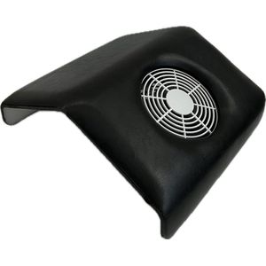 Callance Stof Afzuiging Nagels Zwart Leer - Nail Dust Collector - nagel afzuiger - nagels - acryl - gel - gellak - biab - manicure - nagelstylist