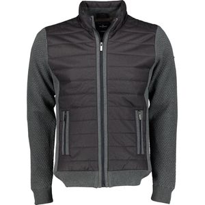 Jac Hensen Vest - Modern Fit - Grijs - 3XL Grote Maten