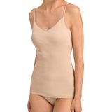 Hanro - Cotton Seamless - Spaghettitop - Zwart