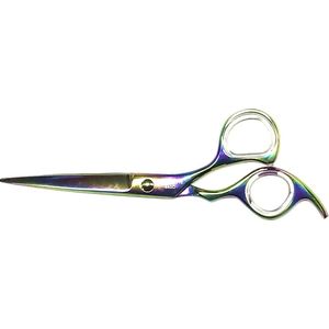 DZ Professionele Kappersschaar – Crane Ergo Design – 15 cm.- Plasma Rainbow