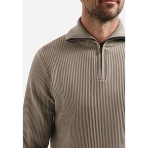 Trui met hoge kraag en rits