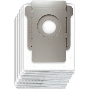 6x Dparts stofzuigerzakken geschikt voor iRobot Roomba S, J en I series - robotstofzuiger i3 i3+ i5 i5+ i7 i7+ - e5 e6 e7 - s9 s9+ - J7+ - Clean base set stofzuigerzak stofzak zakken