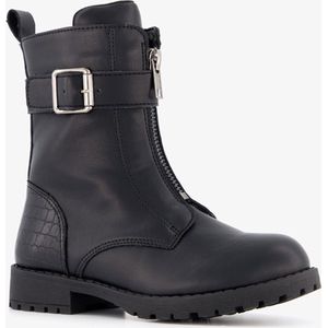 Blue Box meisjes boots met ritsen zwart - Maat 30 - Uitneembare zool