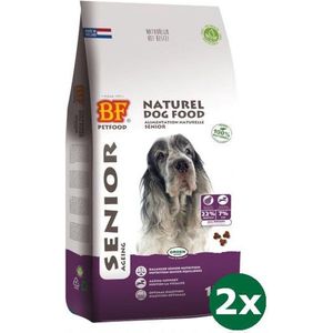2x12,5 kg Biofood senior hondenvoer