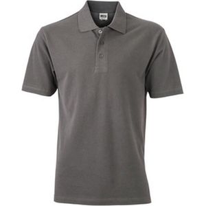 James and Nicholson Unisex Basic Polo Shirt (Grafiet)