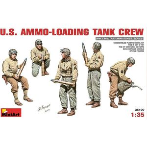 1:35 MiniArt 35190 U.S. Ammo Loading Tank Crew Plastic Modelbouwpakket