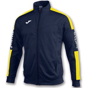 Joma Championship IV Polyestervest Heren - Marine / Geel | Maat: 2XL