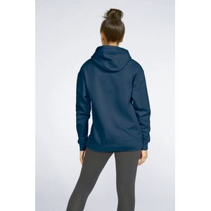 Gildan Sweater met capuchon Midweight Softstyle GISF500 - Navy - 3XL