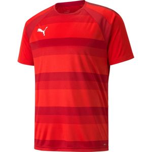 Puma Teamvision Shirt Korte Mouw Heren - Rood | Maat: XL