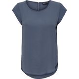 Blouse - ONLVic - Effen - Blouseshirt - Recht Model - Kwartmouw