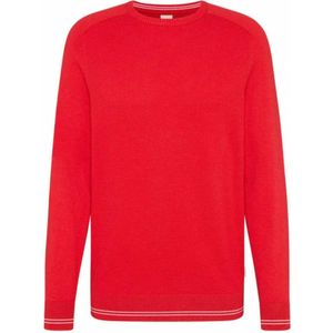 Bugatti Flexcity Trui o-neck - Rood - Maat 3XL