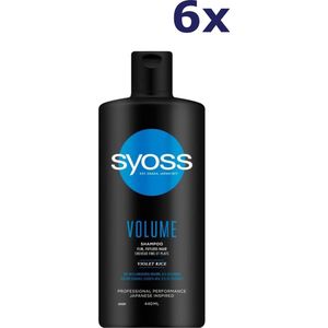 SYOSS Volume Shampoo 6x 440ml - Voordeelverpakking