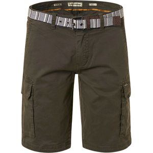 No Excess Short Garment Dyed Olive - Maat 31 - Heren - Korte broek