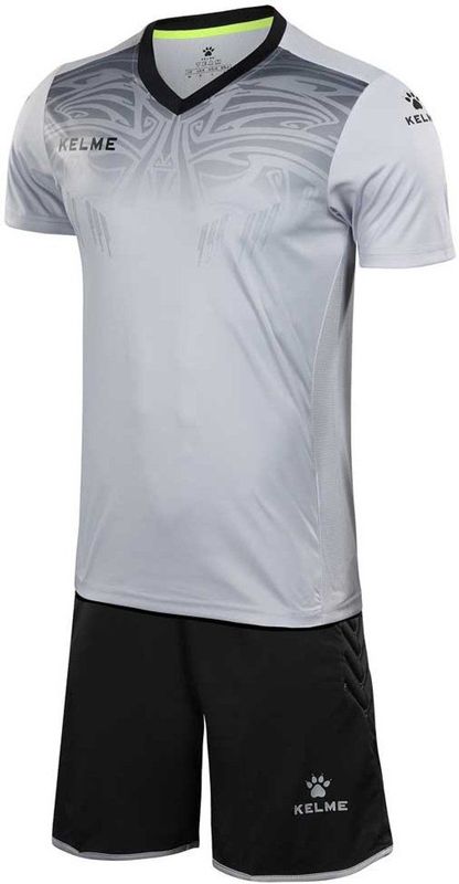Kelme Zamora Set Zwart,Grijs 2XL Man