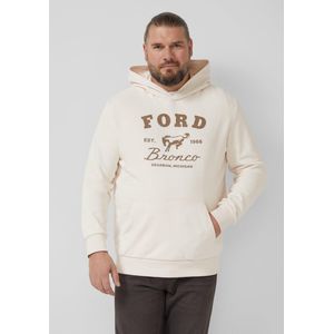 Sweatshirt - Hoodie - Katoenmix - Met Lange Mouwen - Praktische Kangoeroezak