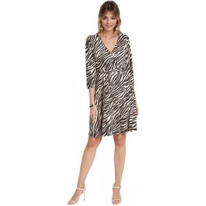 Korte wikkeljurk, zebraprint