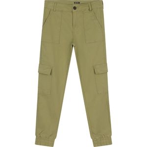 Indian Blue Jeans Meisjes jeans broek Cargo worker fit - Olijf groen